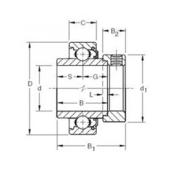 44,45 mm x 85 mm x 42,86 mm  Timken 1112KL Rolamentos de esferas profundas