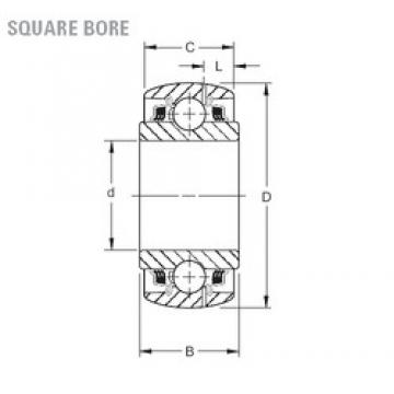 28,6 mm x 80 mm x 36,53 mm  Timken GW208PPB8 Rolamentos de esferas profundas